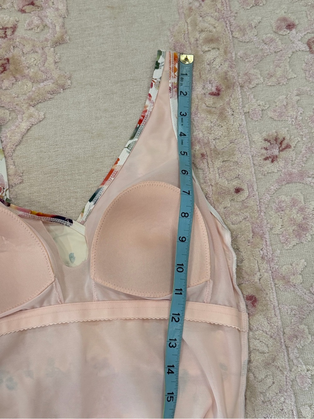 Nitpuck floral one piece, medium - Picture 7 of 7
